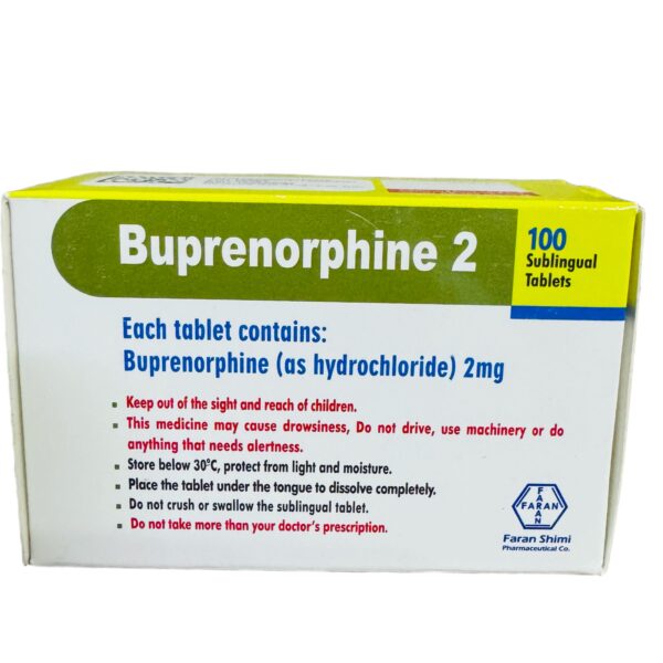 Buprenorphine 2mg Tablet